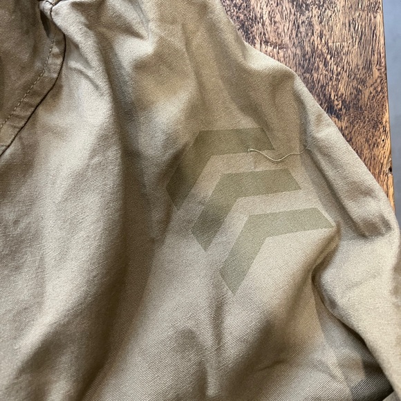 Men's Khaki Military Field Jacket - Picture 4 of 7